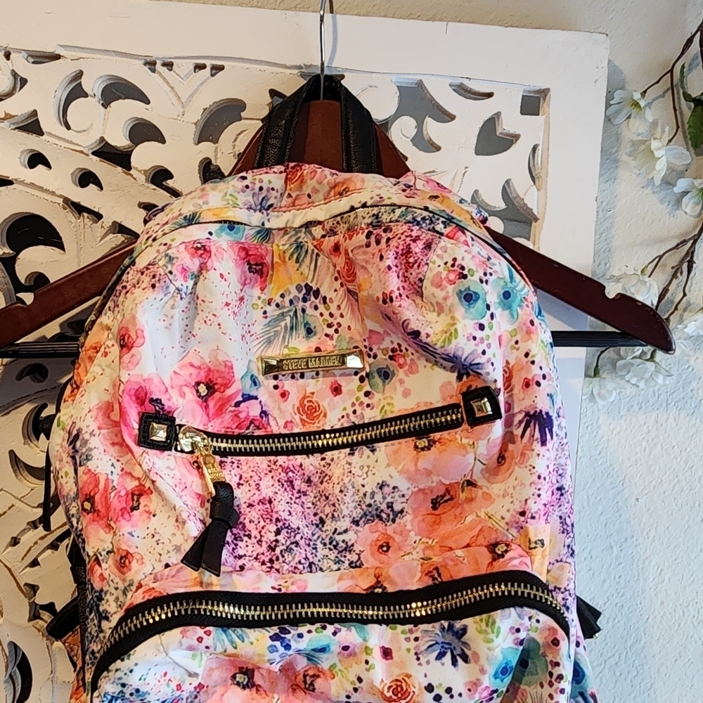 Steven by Steve Madden Floral Backpack - Picture 2 of 14